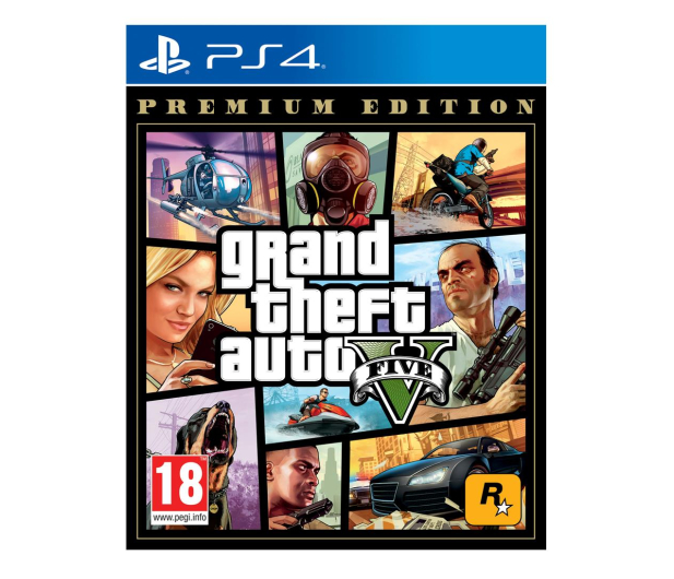 ROCKSTAR GAMES Grand Theft Auto V Premium Edition PL PS4 - 516313 - zdjęcie